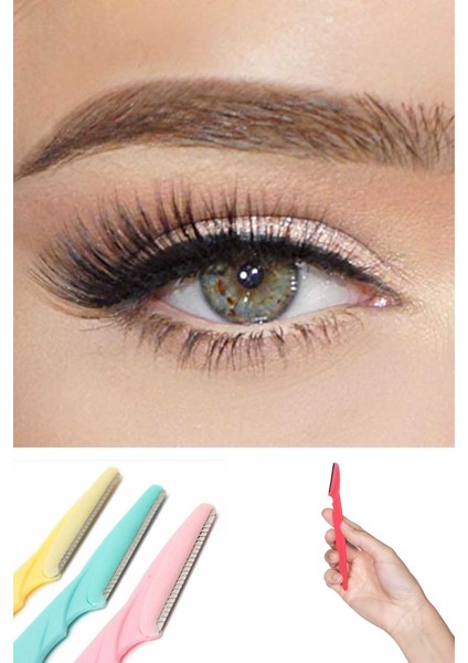 3 Adet Kaş Şekillendirici Ustura indirimleri