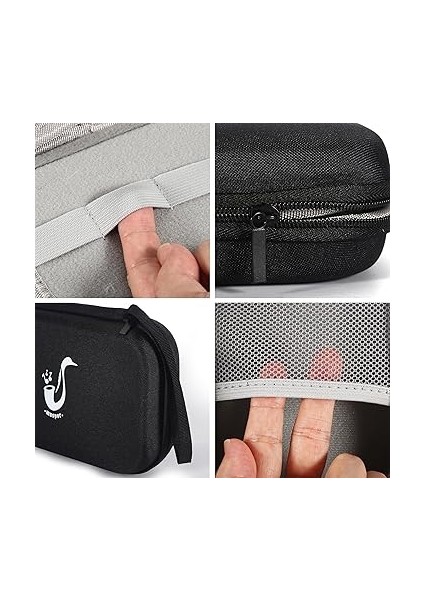 Ahşap Boru Enstrümanı, Pipo Şişesi, Su Geçirmez Paket, Saksafon, Klarnet Düdüğü Için Uygundur, Saklama Paketi (Kapasite 20 Tablet) Gri modelleri