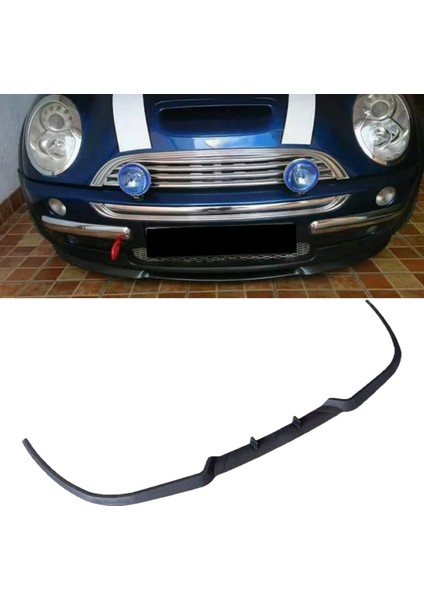Mini Cooper Uyumlu Evrensel Universal 3 Parça Cupra Kupra Ön Ek Tampon Dili Lip Esnek Karlık