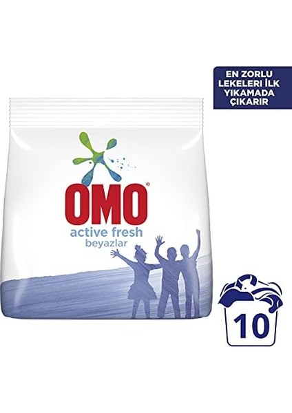Omo Active Fresh Beyazlar Toz Deterjanı 1.5 kg modelleri