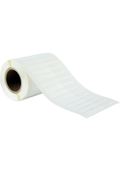 Boş Yapışkanlı Kuyumcu Yüzük P.p. Opak Barkod Etiketi 72MM x 10MM