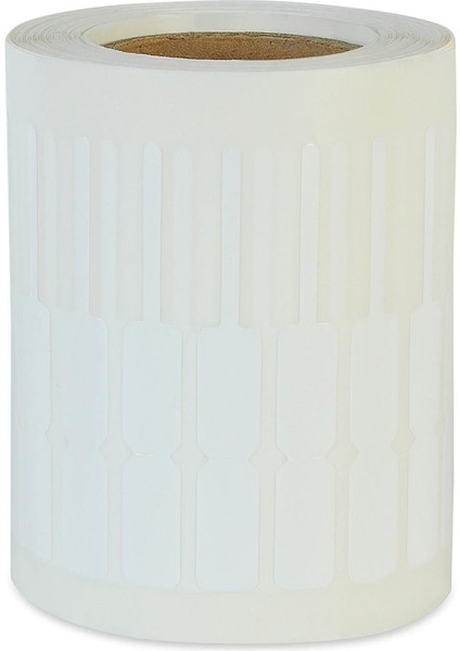 Boş Yapışkanlı Kuyumcu Yüzük P.p. Opak Barkod Etiketi 72MM x 10MM fiyatları