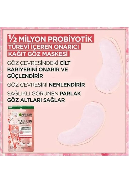 1/2 Milyon Probiyotik Türevi Içeren Onarıcı Kağıt Göz Maskesi fiyatları