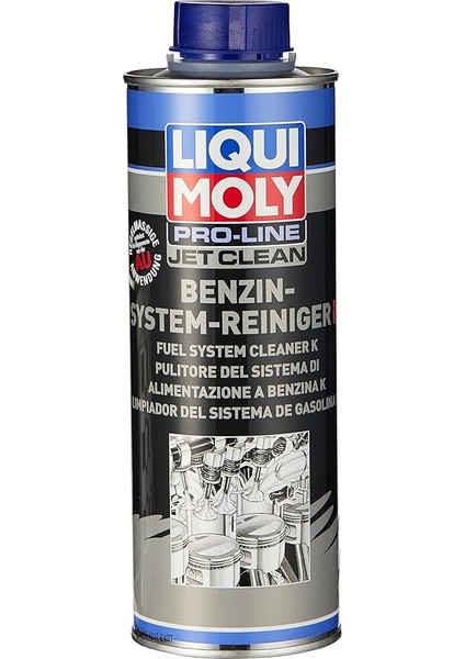 Moly Pro-Line Jetclean Benzin Sistem Temizleyici Konsantresi 500 ml Otomotiv Bakım Ürünü