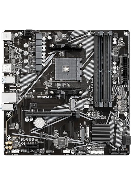 Anakart Amd Am4 Matx B550M K fiyatları