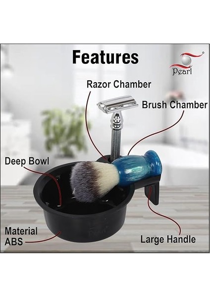 Geleneksel Tıraş Köpürtme Kabı (Ssb-15 (Siyah)) fiyatları