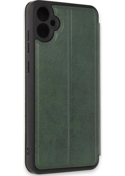 Samsung Galaxy A05 Kılıf Flip Cover - Koyu Yeşil (K95) fiyatları