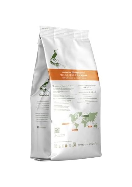 Karabatak Beautiful Blends Charlie Çekirdek Kahve 500 G
