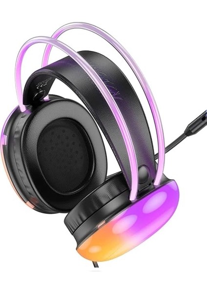 7.1 A Rgb Profesyonel Gaming Mikrofonlu Gamer Oyuncu Kulaklığı USB Pc Ps Xbox Işıklı Rengarenk fırsatları