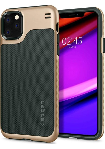 11 Pro Kılıf Hybrid Nx Green + Çerçeve - ACS00288