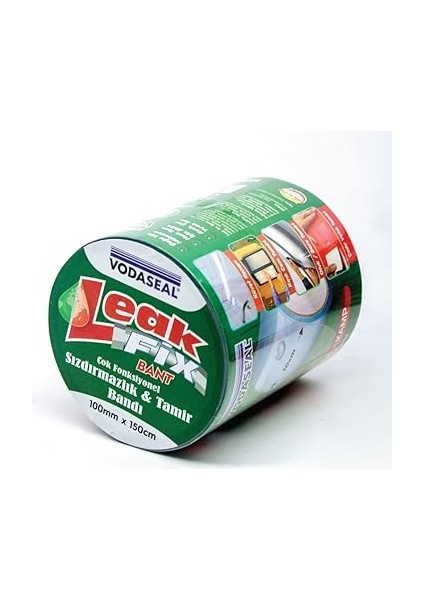 Leakfix Yama Bant, Şeffaf, 100MMX1,5M modelleri