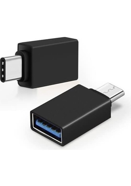 USB 3.0 To Type-C Otg Adaptör Dönüştürücü - 3 Farklı Model (Siyah)