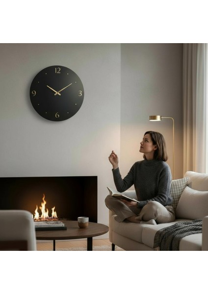 Ahşap Boyalı Yuvarlak Dekoratif Duvar Saati indirimleri