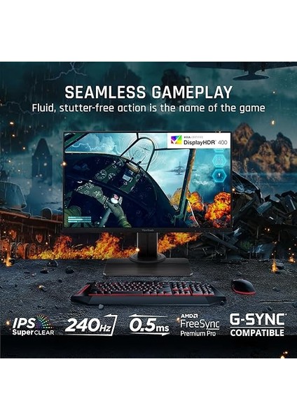 XG2431 23.8" 0.5ms 240HZ Fast IPS Fhd HDMI Dp Freesync Premıum Pıvot Yukseklık Ayarı Vesa Blur Buster 2.0 Sertifikalı Gamıng Monıtor fiyatları