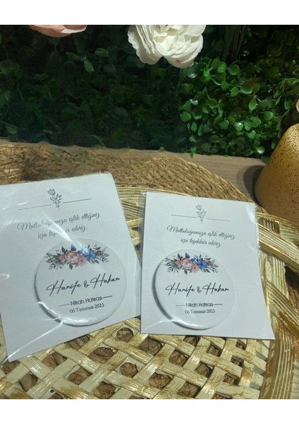 Uv Baskı Açacak Magnet Söz, Nişan, Nikah, Düğün, Kına 10 Adet fiyatları