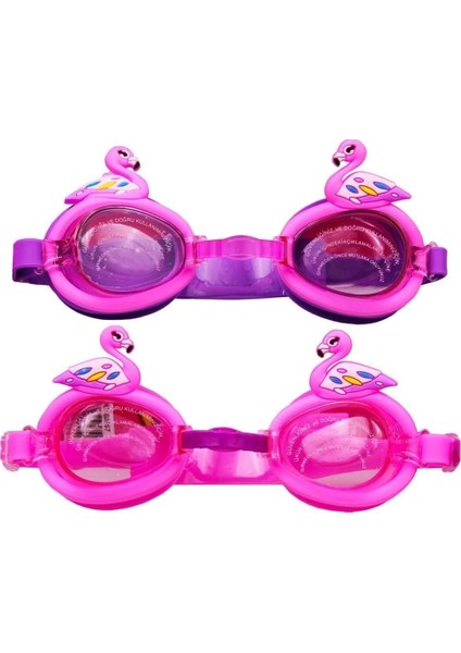 9014 Yüzücü Flamingo Gözlük - 1 Adet Stokta Olan Gönderilir fiyatları