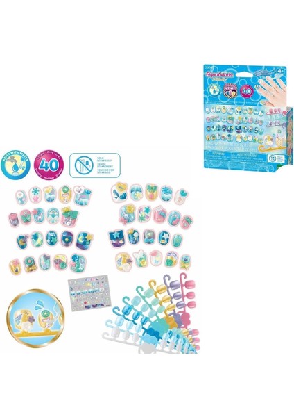 35060 Aquabeads Sihirli Atlar ve Yıldızlar - Yedek Tırnak Paketi +4 Yaş