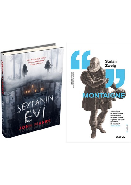 Şeytanın Evi (Ciltli) + Montaigne