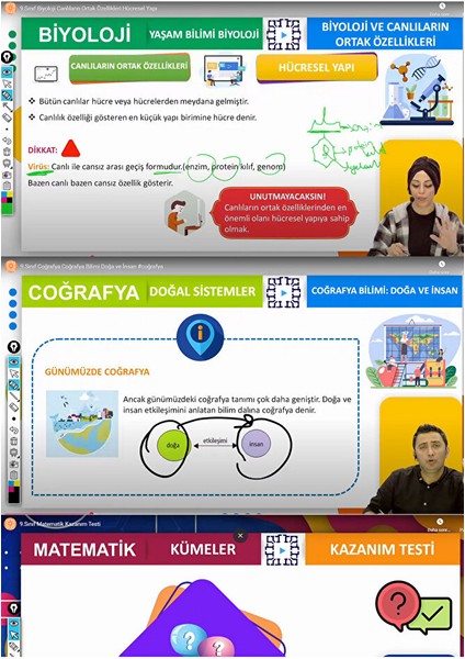 9-10-11. Sınıf Bursluluk Hazırlık Ful Seti (Online Eğitim) modelleri