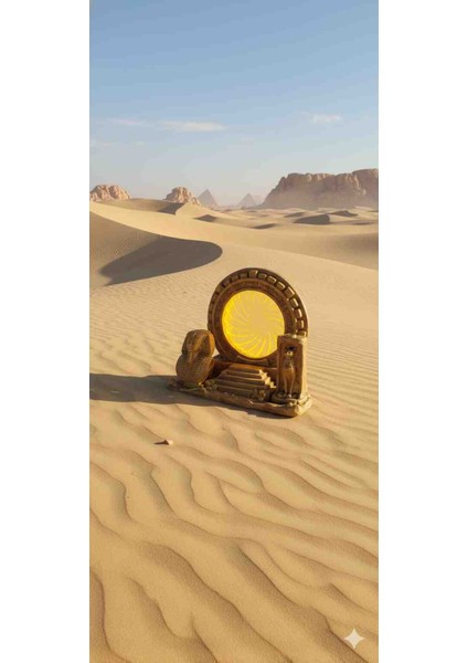 Antik Mısır Serisi Portal Kapısı Işıklı Geriakış Tütsülük fiyatları