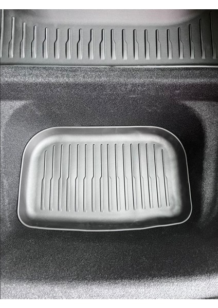 Tesla Model Y Juniper Için Uyumlu Ön ve Arka Bagaj Içi Paspas Takımı 3 Parça modelleri