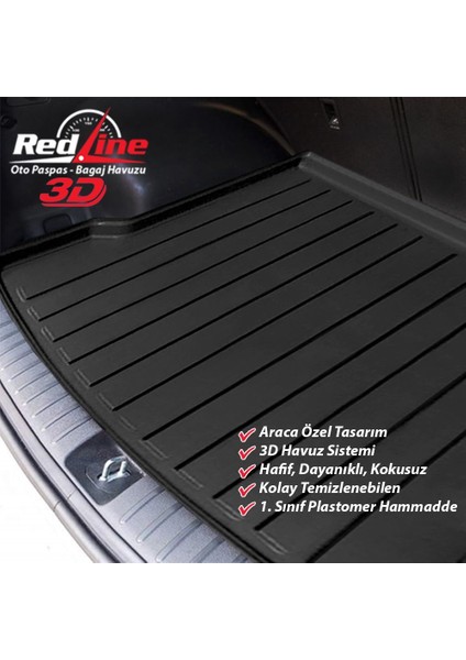 Seat Ateca Bagaj Havuzu 4x4 (Kh7) 2017 Sonrası Redline