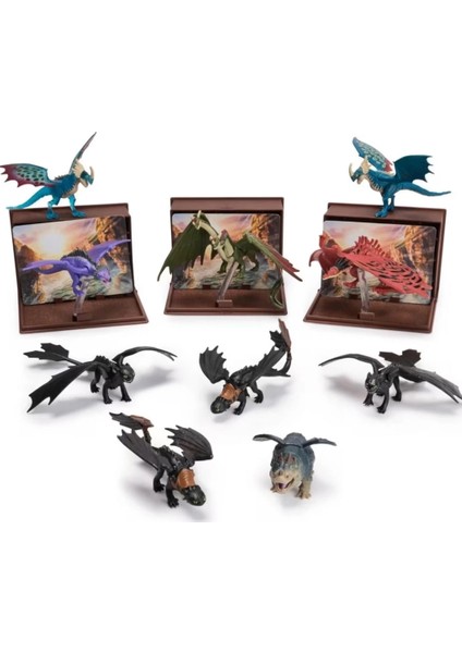 Bfs Ejderhayı Nasıl Eğitirsin? Ejderhalar Kitabı Sürpriz Figür modelleri