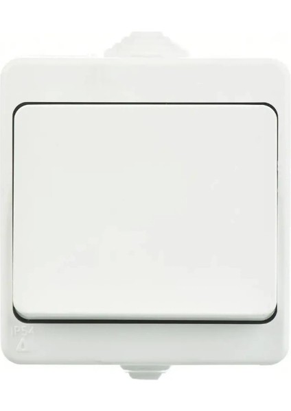 Sıva Üstü Tekli Anahtar Nemliyer - Elektrik Tesisat Anahtarı