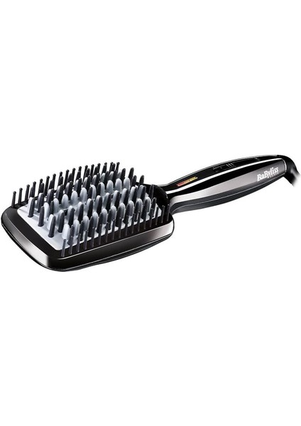 Babyliss Saç Düzleştirici Fırça Liss 3d, 200 Derece, Elektriklenmeyi Önleyen Iyon Teknolojisi, 3 Dijital Isı Ayarı, HSB101E