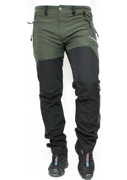 Outdoor Softshell (Polarsız) Erkek Pantolon-Haki Siyah modelleri