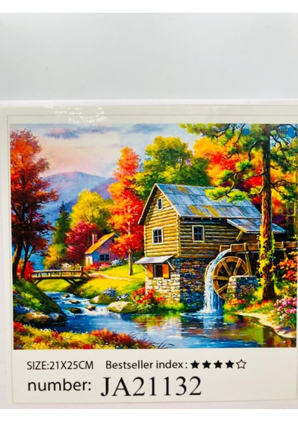 21X25 Çocuklar Için Boncuklu Taşlı Mozaik Elmas Boyama Goblen Pano Tablo Resim Boncuk Puzzle Diamond Painting fiyatları