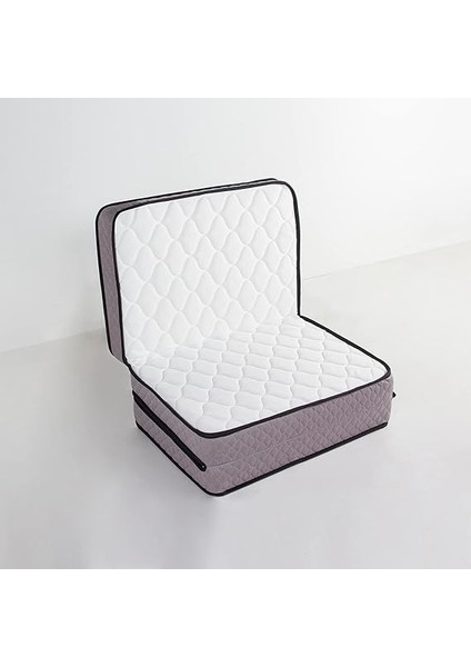 Deluxe Kuştüyü Sünger Katlanır Yatak 90X190 cm 90X190 Beyaz modelleri