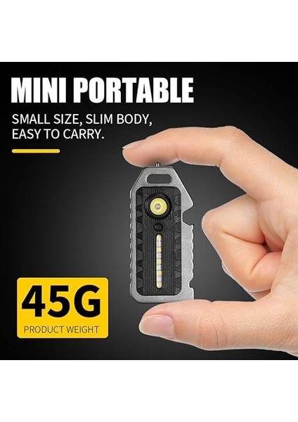 LED El Feneri Anahtarlık Işık Su Geçirmez Şarj Edilebilir Çok Fonksiyonlu Düdük Pencere Kırıcı Şişe Açacağı ve Uyarı Işığı fiyatları