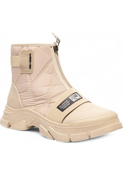 Önden Fermuarlı Model Paraşüt Kumaş Kadın Bot 7650574-Z fiyatları