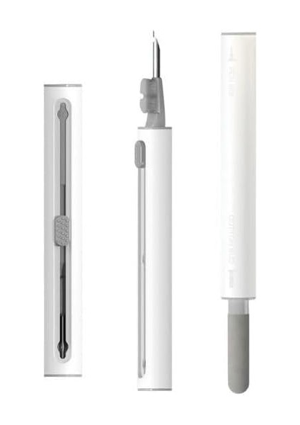 Çok Amaçlı Kulaklık Temizleme Kiti | Kablosuz Kulaklık, Telefon, Klavye ve Elektronik Aletler Için Yumuşak Fırçalı Temizleyici Set