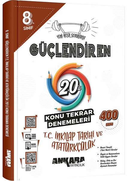 8.sınıf Güçlendiren 20Lİ Konu Tekrarı Sosyal Bilgiler (Güncel Marif Model) modelleri