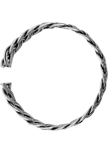 Kalın Örgü Gümüş Bilezik fiyatları