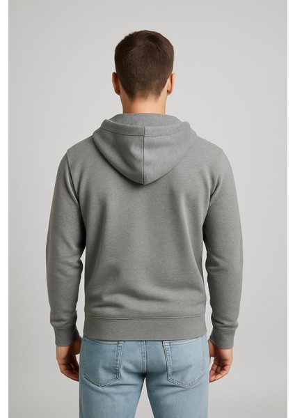 Erkek Fermuarlı Kapüşonlu SWEATSHIRT-W1084 modelleri