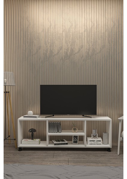 Tv Ünitesi,televizyon Sehpası Luna 160 cm Portatif Minifix Kurulum