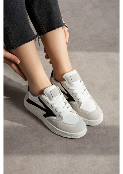 Kadın Bağcıklı Spor Ayakkabı Sneaker Günlük Okul 121NAV fiyatları