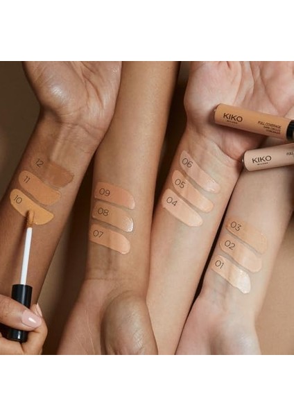Likit Kapatıcı - Full Coverage Dark Circles Concealer 06 - Hazelnut modelleri
