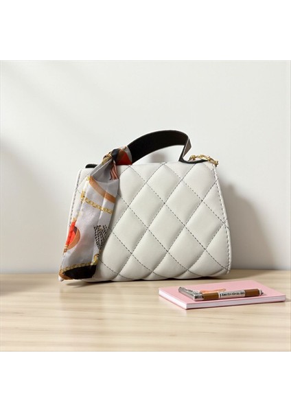 Fularlı Kapitone Kadın El ve Omuz Çantası modelleri