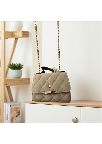 Fularlı Kapitone Kadın El ve Omuz Çantası modelleri