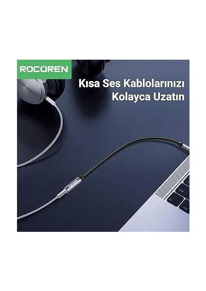 3.5mm Hi-Fi Trrs Jack Aux Ses Uzatma Kablosu 1 Metre fiyatları