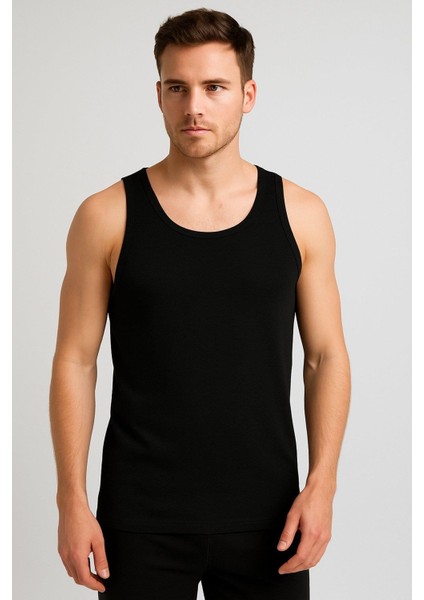 Seher Erkek Ekonomik Renkli Klasik Askılı Atlet 001K - 12 Adet