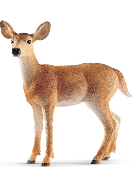 Beyaz Kuyruklu Oyuncak Figürü