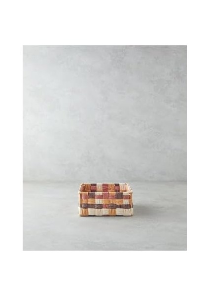 Modern Kağıt Ip Sepet Kahve 26X26X12 cm fiyatları