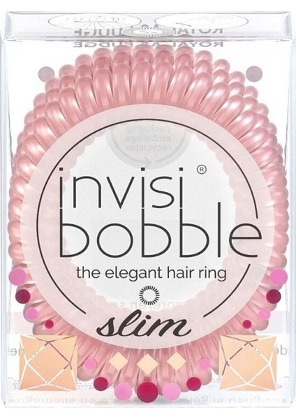 Invisibobble Rosé Shiny, 3'lü Saç Tokası