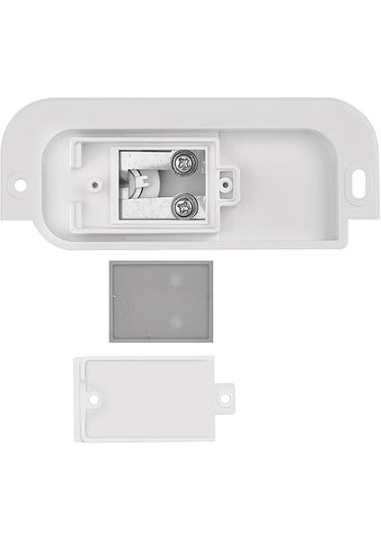 - 2 Telli Kapı Zili Için Zil Düğmesi - Klasik Ev Kapısı Kapı Zili Düğmesi Isim Etiketli - Beyaz Zil Düğmesi Kapı Zili P57101, P57102 ile Uyumlu - Kablolu, Maks. 24 V Dc fırsatları