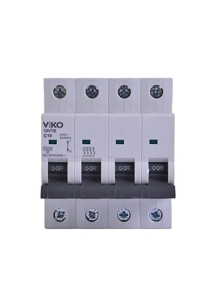10VTB-4C10 Otomatik Sigorta 10KA C Tipi 4 Kutup 10A fiyatları